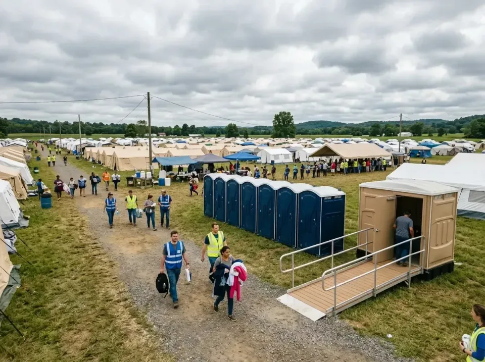 disaster-relief-camp-restrooms-010 — frequently asked questions, Dumpster & Portable Bathrooms Rental in Mascot, TN
